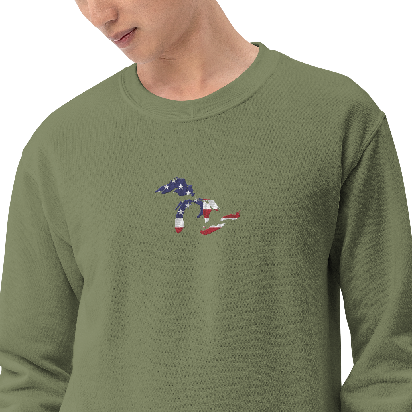 Great Lakes Sweatshirt | Unisex Standard - Patriotic Emb.