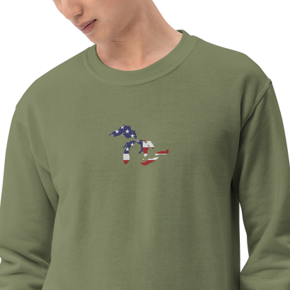 Great Lakes Sweatshirt | Unisex Standard - Patriotic Emb.