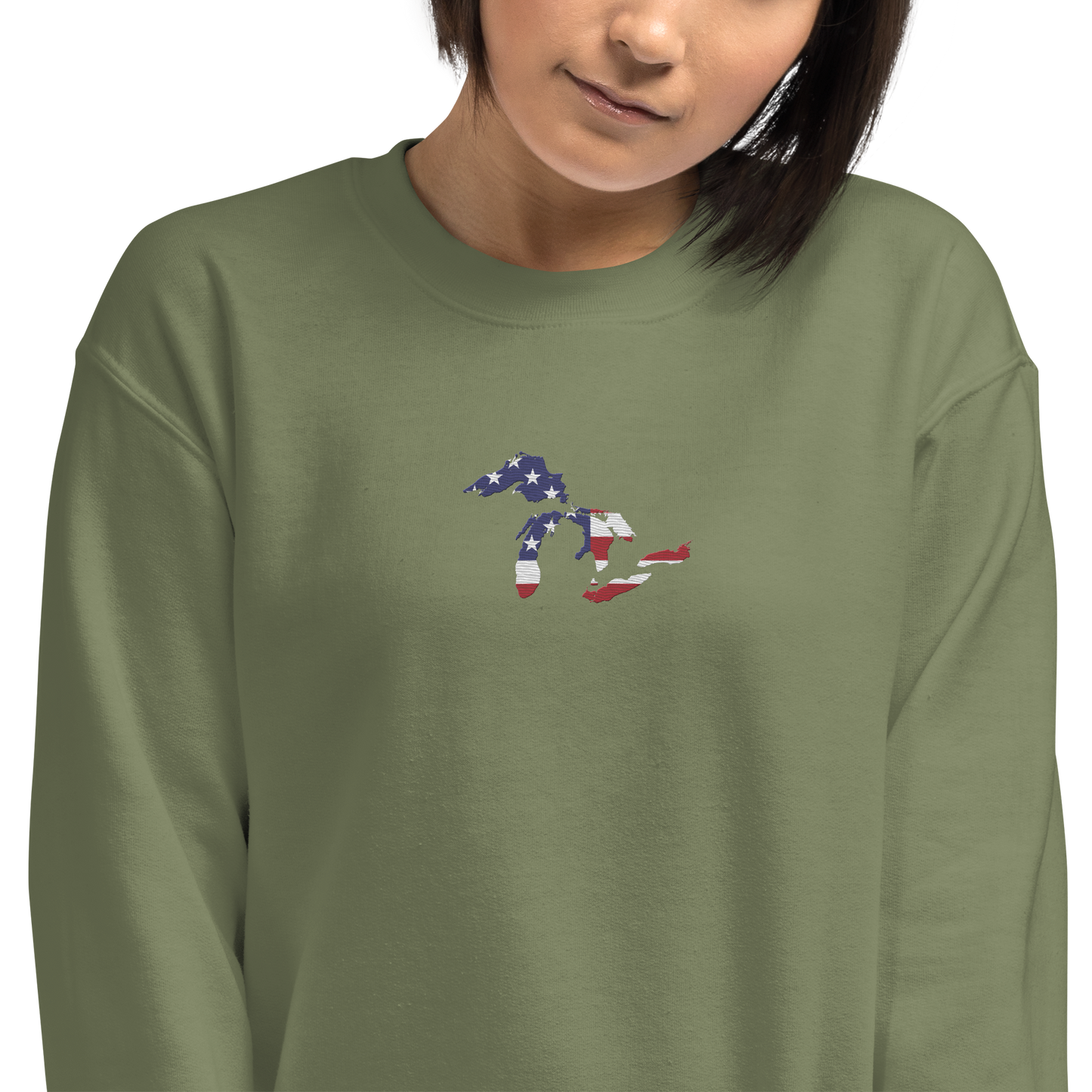 Great Lakes Sweatshirt | Unisex Standard - Patriotic Emb.