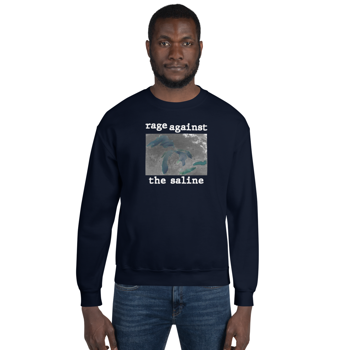 Great Lakes 'Rage Against the Saline' Sweatshirt | Unisex Standard