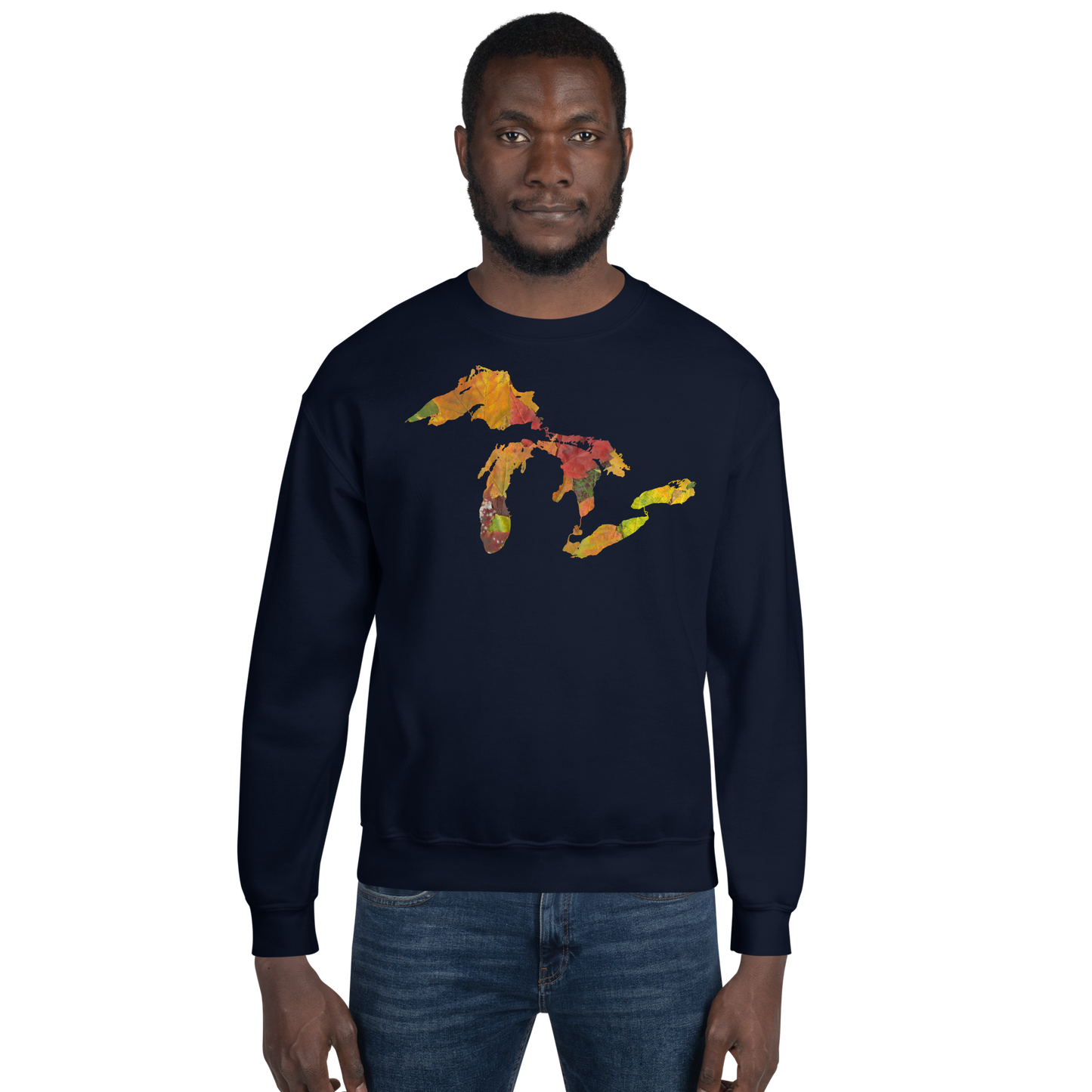 Great Lakes Sweatshirt | Unisex Standard - Fall Leaves Edition