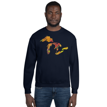 Great Lakes Sweatshirt | Unisex Standard - Fall Leaves Edition