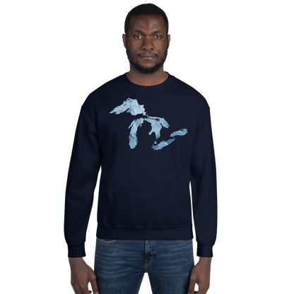 Great Lakes Sweatshirt | Unisex Standard - Lake Ice Edition