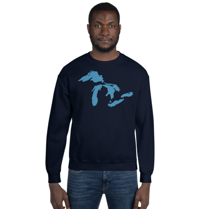 Great Lakes Sweatshirt | Unisex Standard - Traverse Blue