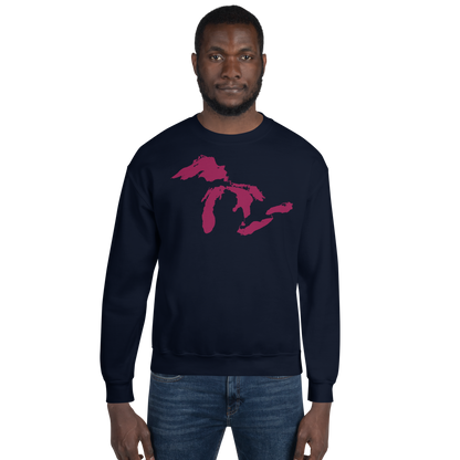 Great Lakes Sweatshirt | Unisex Standard - Ruby Red