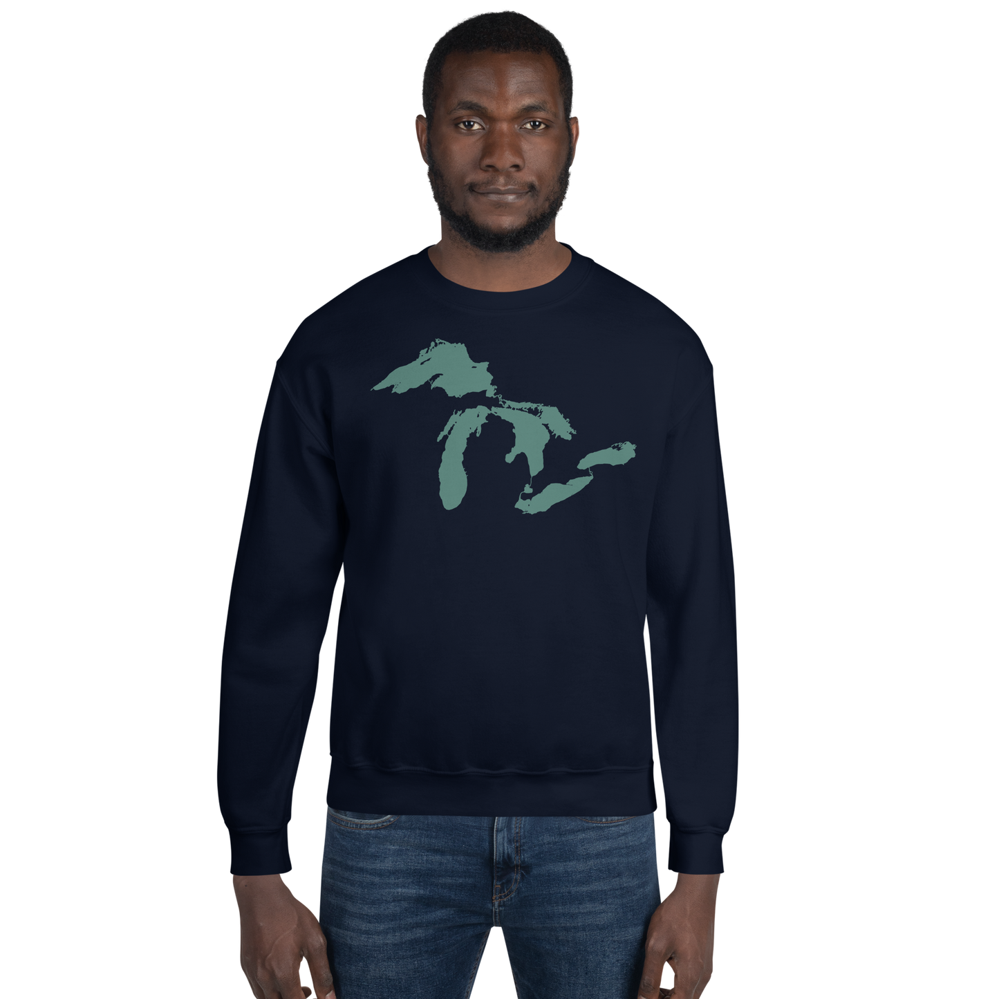 Great Lakes Sweatshirt | Unisex Standard - Copper Green