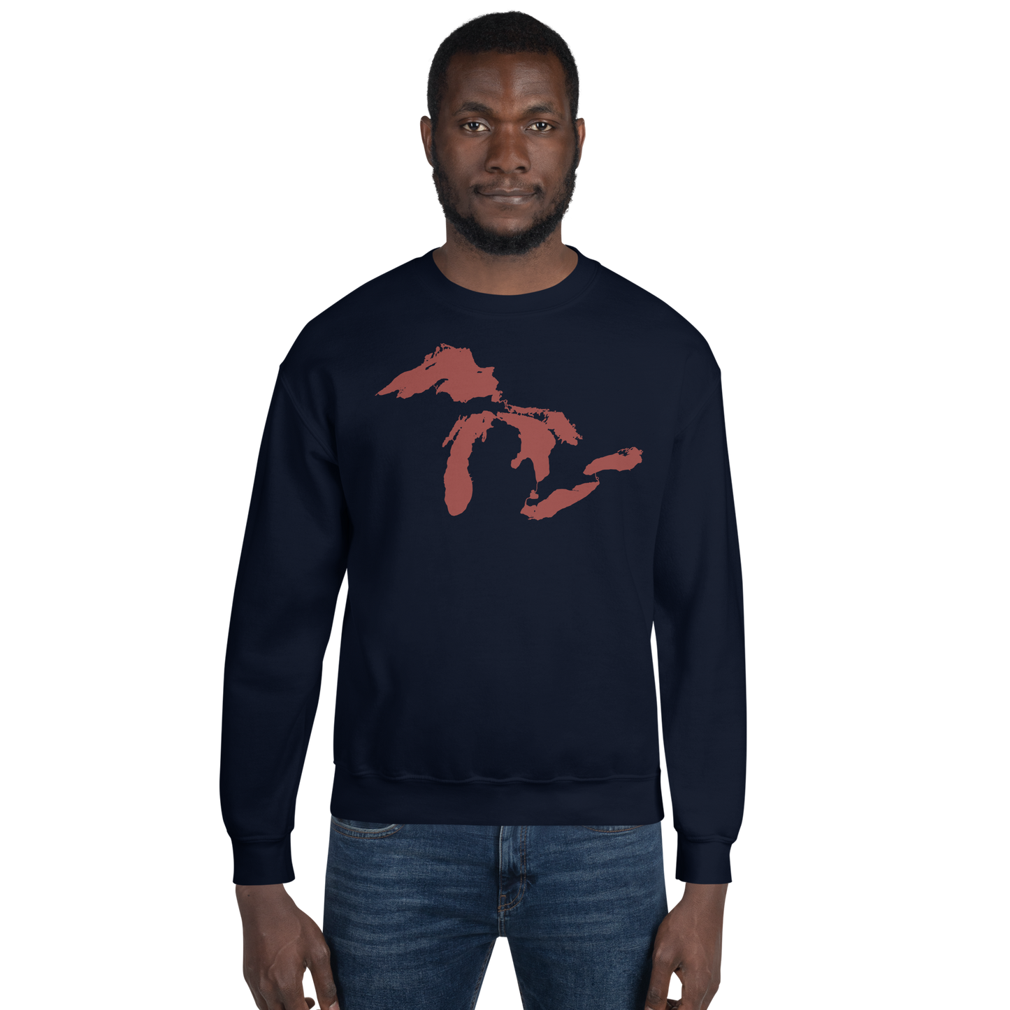 Great Lakes Sweatshirt | Unisex Standard - Ore Dock Red