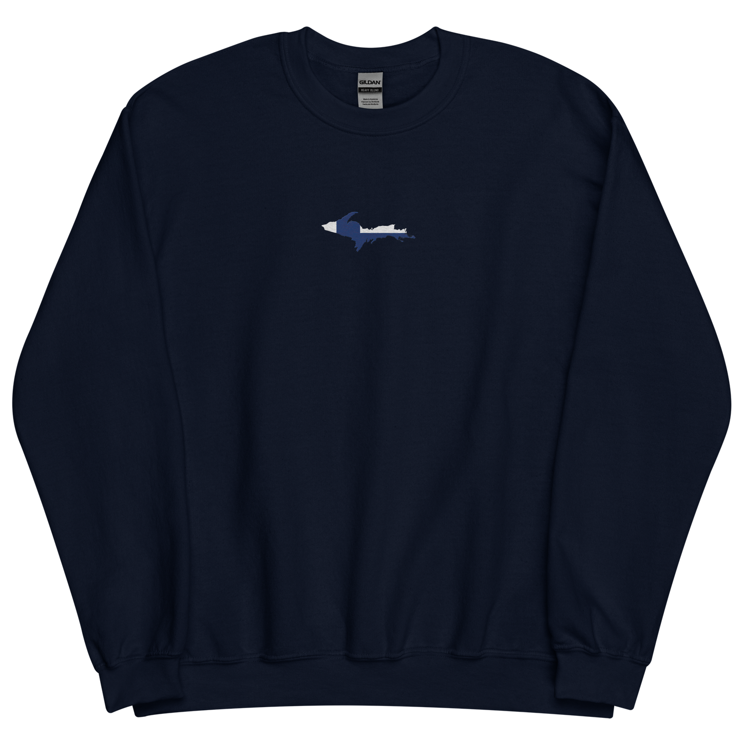 Michigan Upper Peninsula Sweatshirt (w/ Embroidered UP Finland Outline) | Unisex Standard