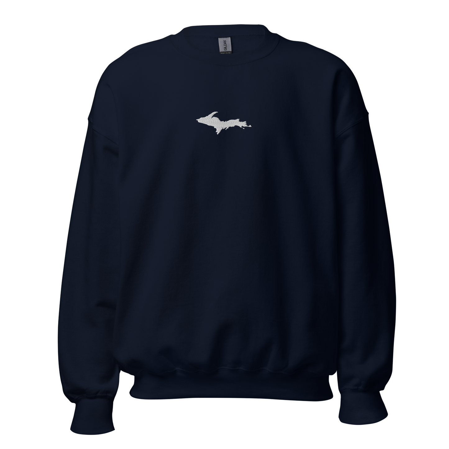 Michigan Upper Peninsula Sweatshirt (w/ Embroidered UP Outline) | Unisex Standard