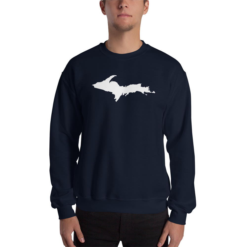 Michigan Upper Peninsula Sweatshirt (w/ UP Outline) | Unisex Standard