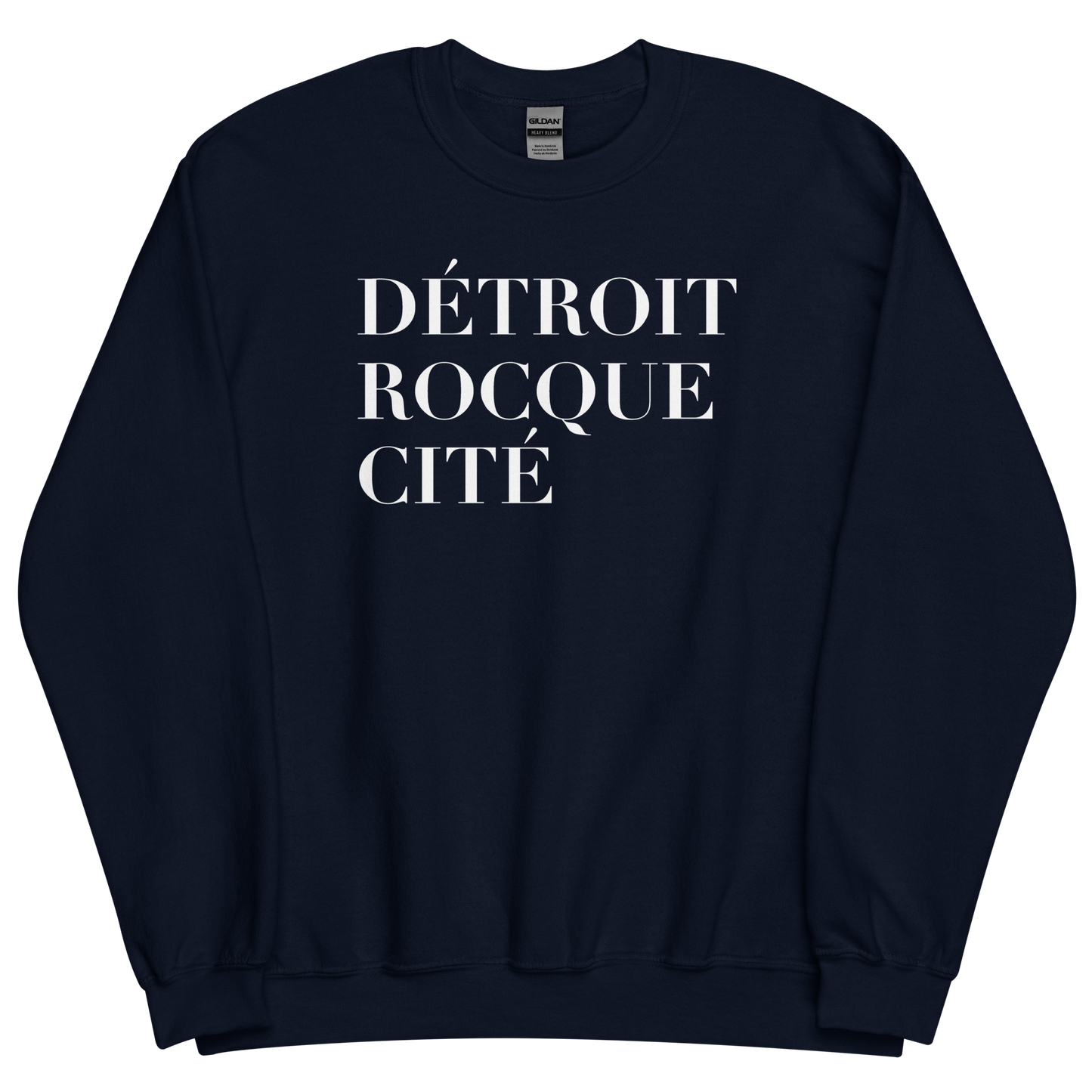 'Détroit Rocque Cité' Sweatshirt | Unisex Standard