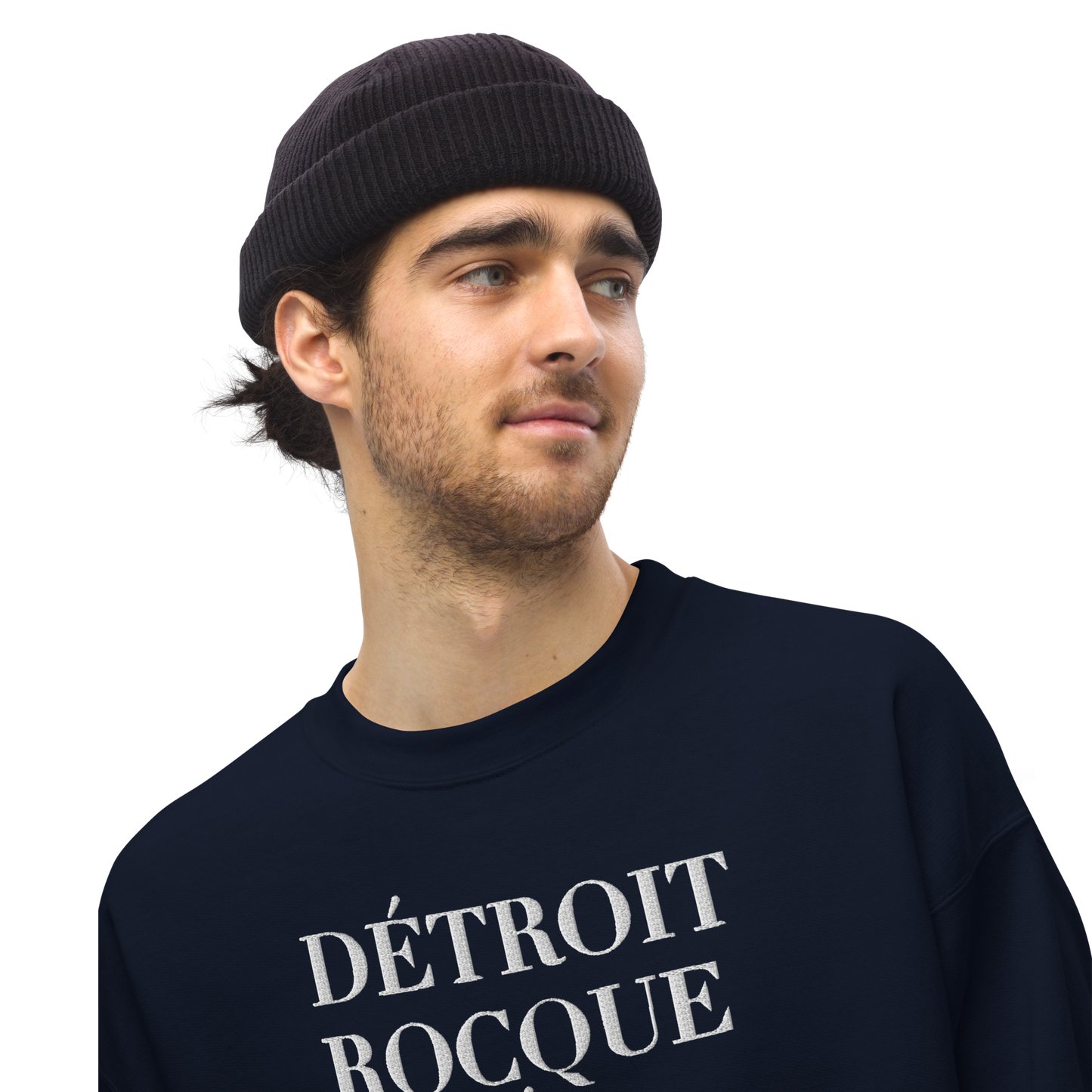 'Détroit Rocque Cité' Sweatshirt | Unisex Standard - Emb.