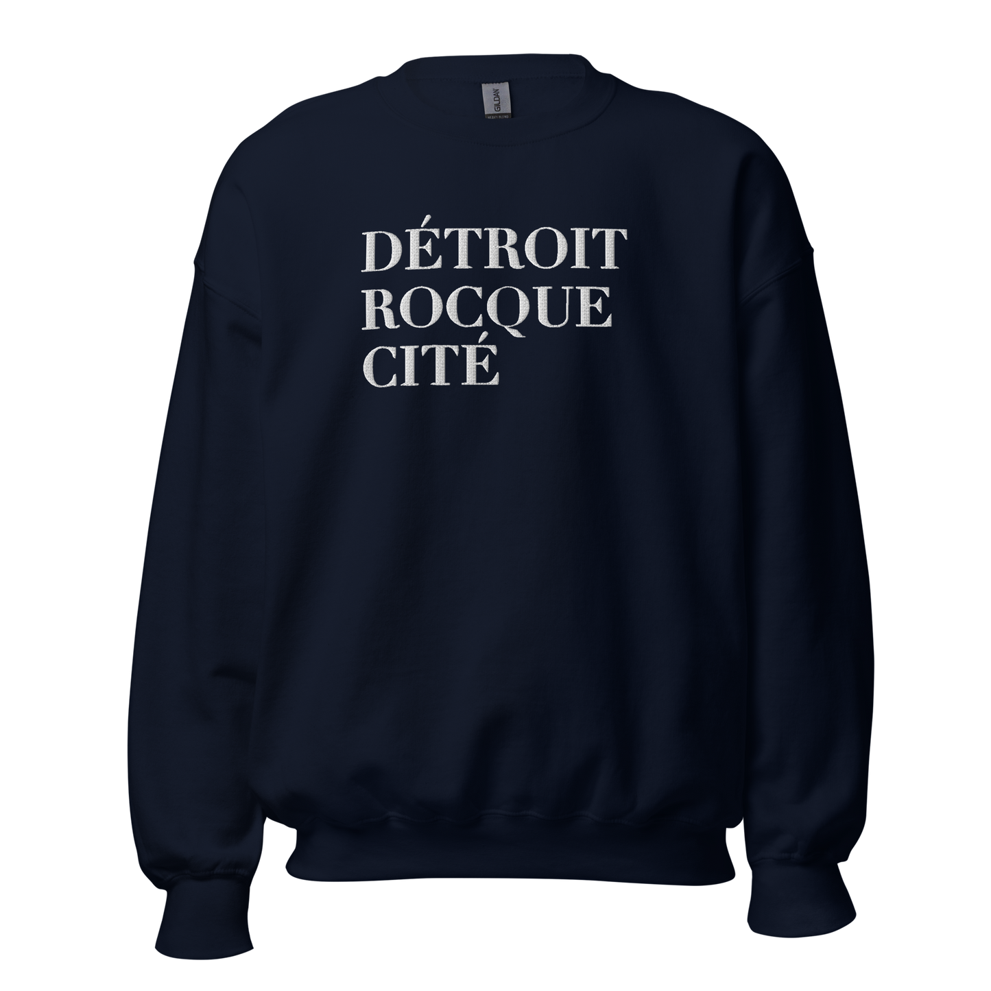 'Détroit Rocque Cité' Sweatshirt | Unisex Standard - Emb.