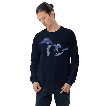 Great Lakes Sweatshirt | Unisex Standard - Starry Night Edition