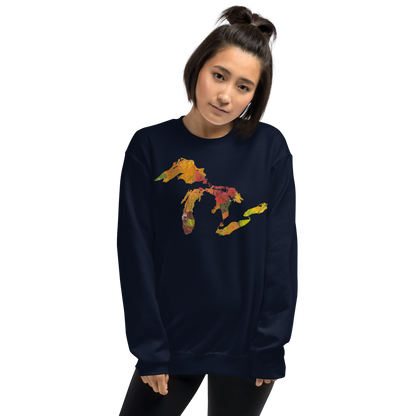 Great Lakes Sweatshirt | Unisex Standard - Fall Leaves Edition