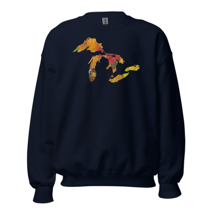 Great Lakes Sweatshirt | Unisex Standard - Fall Leaves Edition