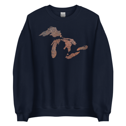 Great Lakes Sweatshirt | Unisex Standard - Rust Edition