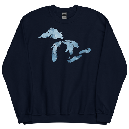 Great Lakes Sweatshirt | Unisex Standard - Lake Ice Edition