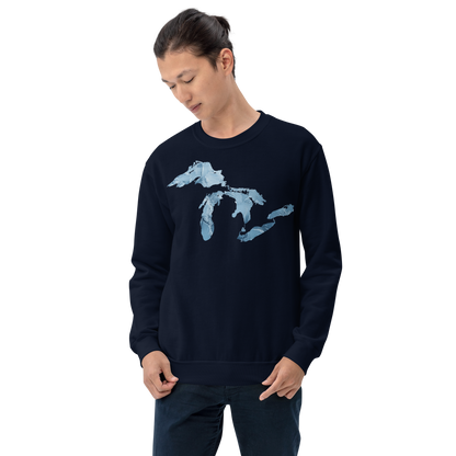 Great Lakes Sweatshirt | Unisex Standard - Lake Ice Edition