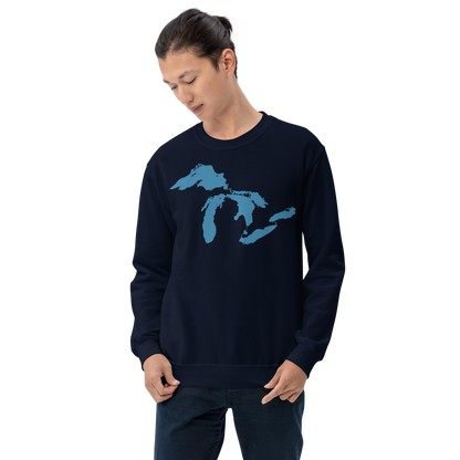 Great Lakes Sweatshirt | Unisex Standard - Traverse Blue