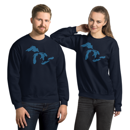 Great Lakes Sweatshirt | Unisex Standard - Blueberry