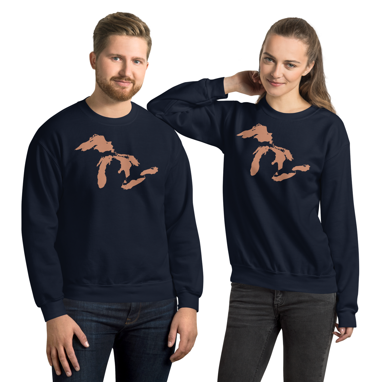 Great Lakes Sweatshirt | Unisex Standard - Copper