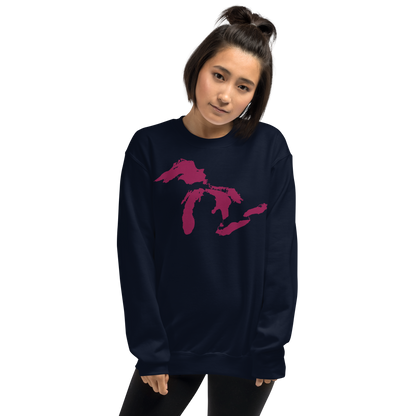 Great Lakes Sweatshirt | Unisex Standard - Ruby Red