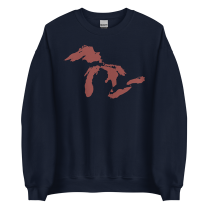 Great Lakes Sweatshirt | Unisex Standard - Ore Dock Red