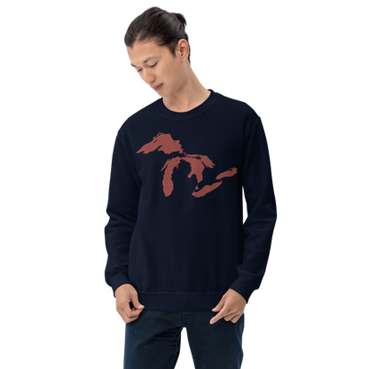 Great Lakes Sweatshirt | Unisex Standard - Ore Dock Red