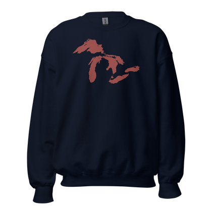 Great Lakes Sweatshirt | Unisex Standard - Ore Dock Red