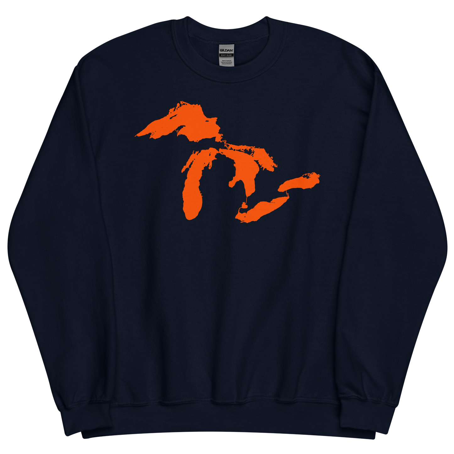 Great Lakes Sweatshirt | Unisex Standard - Holland Orange