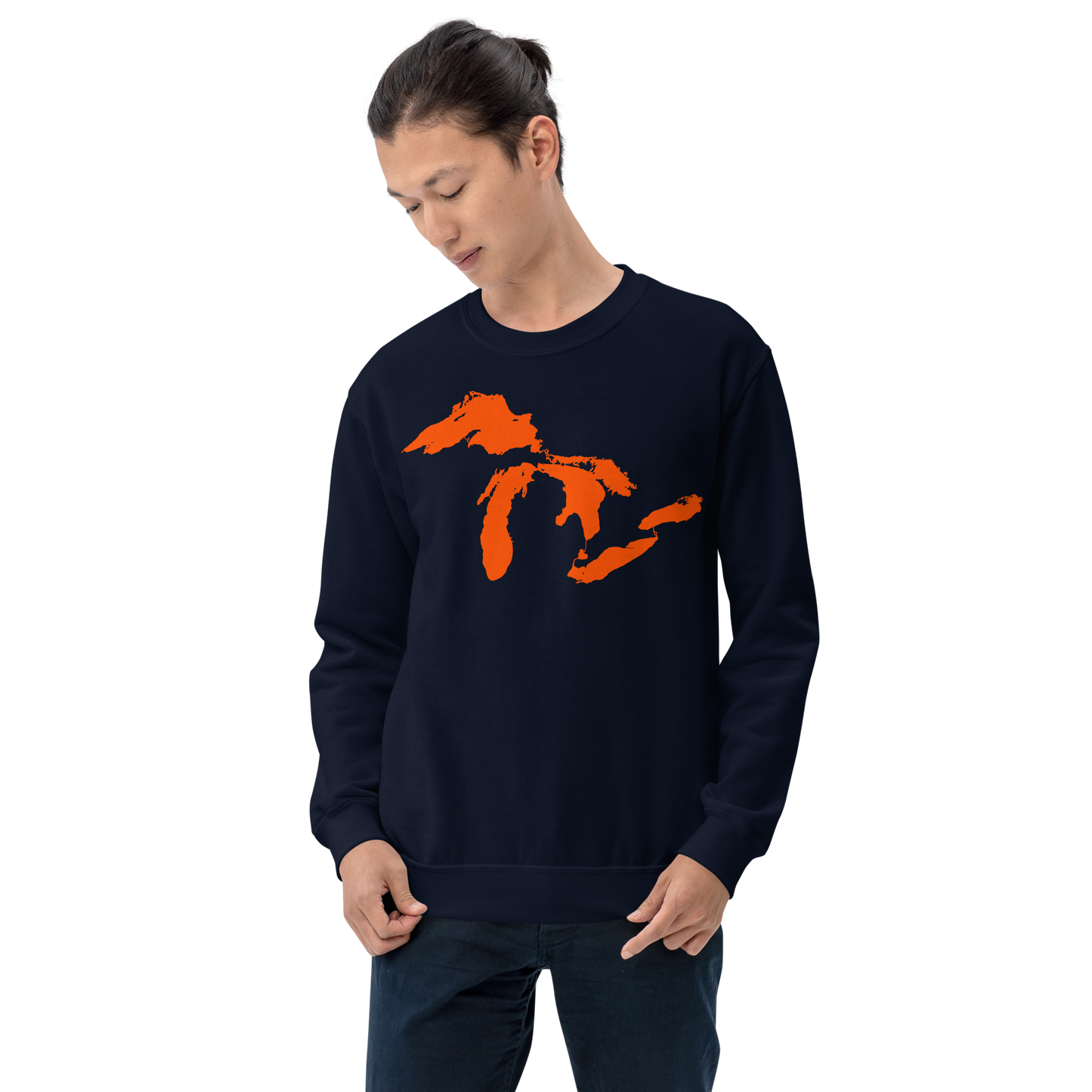 Great Lakes Sweatshirt | Unisex Standard - Holland Orange