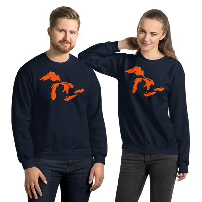 Great Lakes Sweatshirt | Unisex Standard - Holland Orange