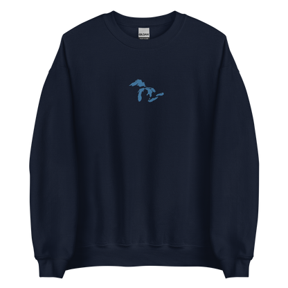 Great Lakes Sweatshirt | Unisex Standard - Superior Blue Emb.