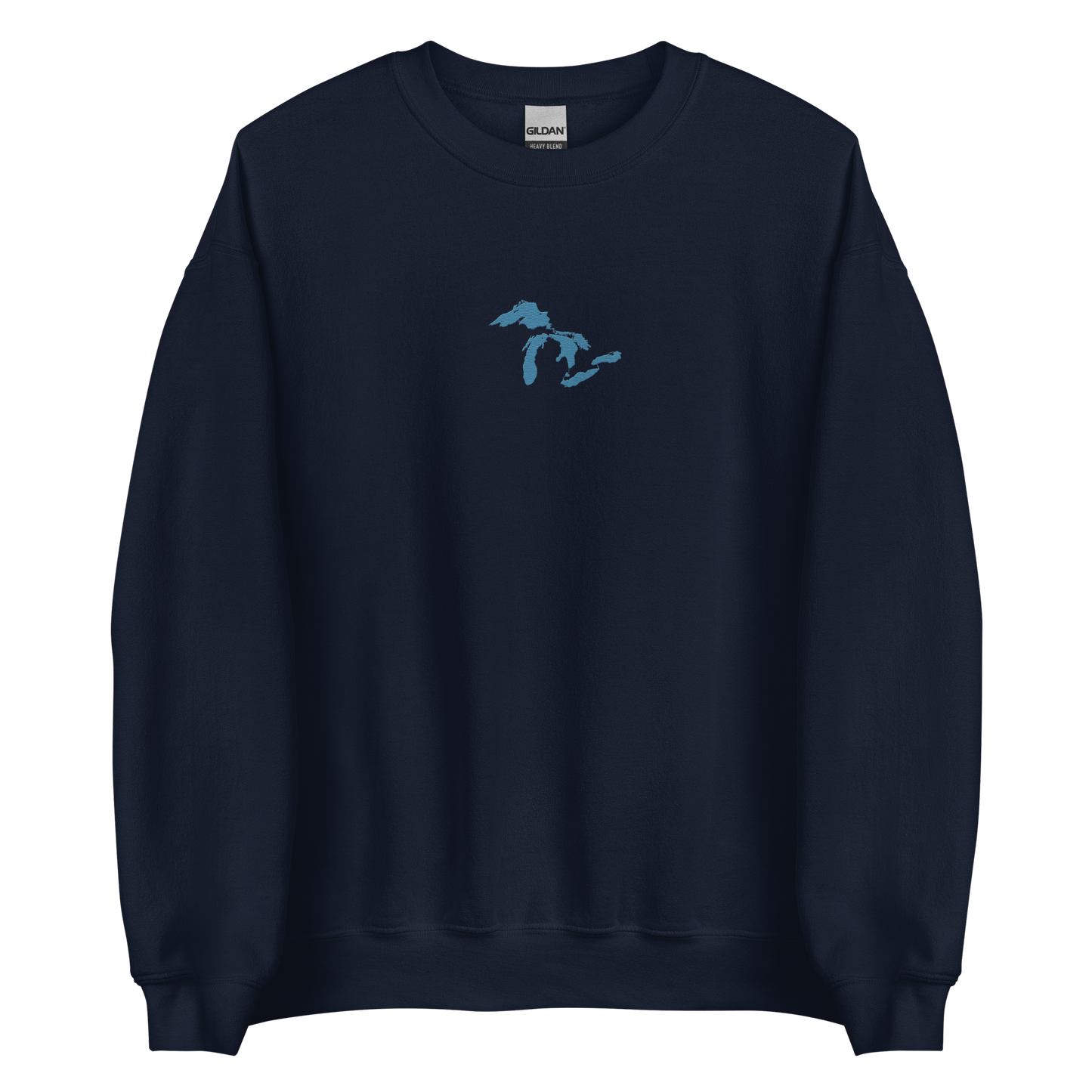 Great Lakes Sweatshirt | Unisex Standard - Traverse Blue Emb.