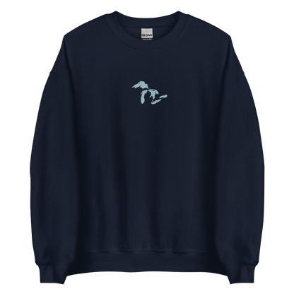 Great Lakes Sweatshirt | Unisex Standard - Caddie Blue Emb.