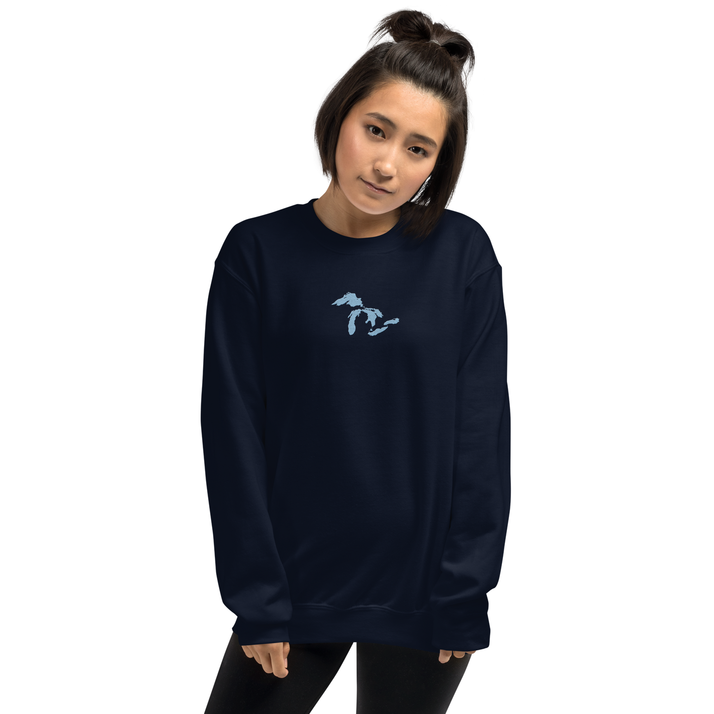 Great Lakes Sweatshirt | Unisex Standard - Romulus Blue Emb.