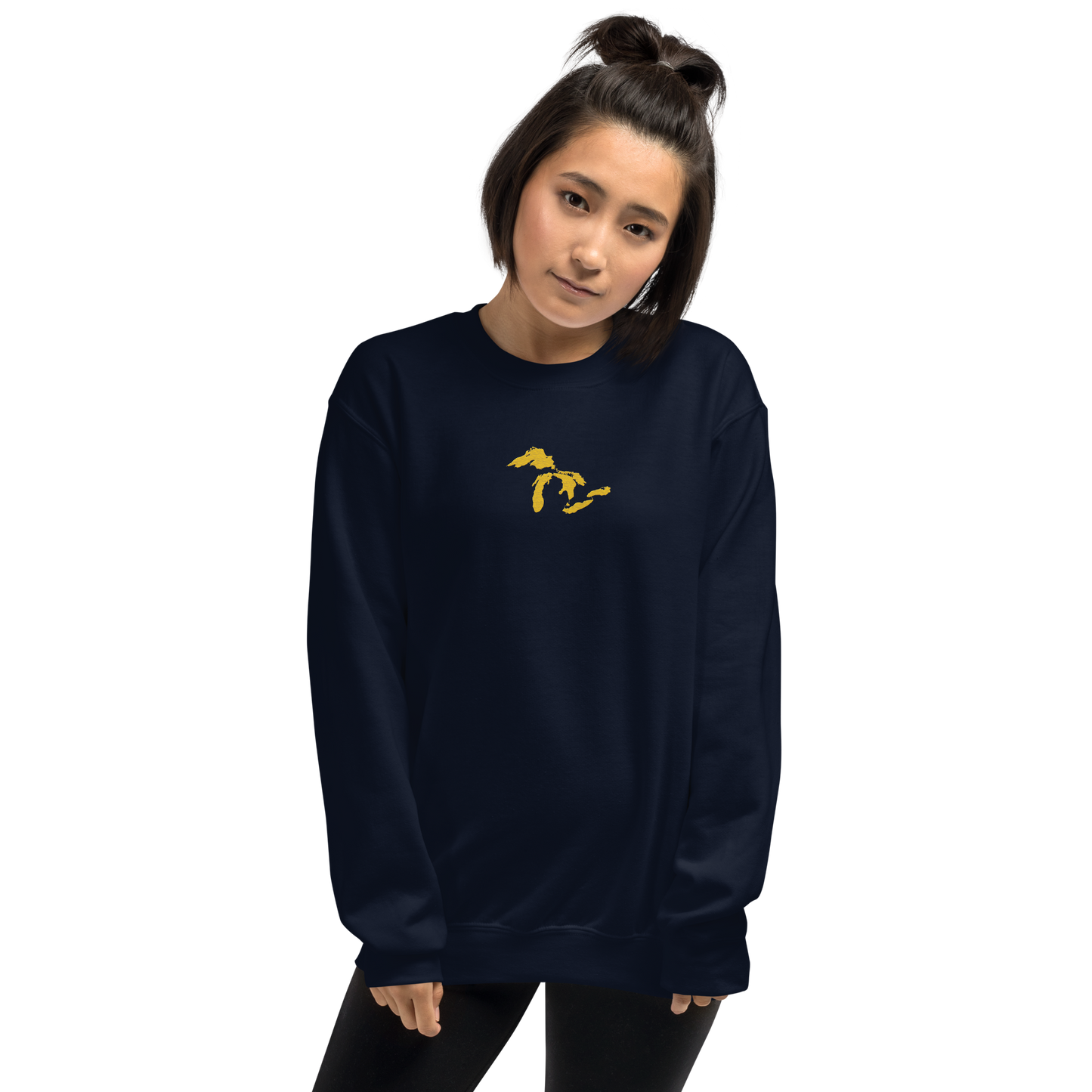 Great Lakes Sweatshirt | Unisex Standard - Maize Emb.