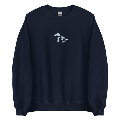 Great Lakes Sweatshirt | Unisex Standard - Ice Blue Emb.