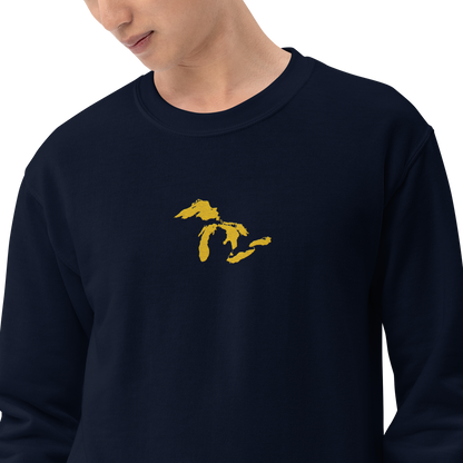 Great Lakes Sweatshirt | Unisex Standard - Maize Emb.