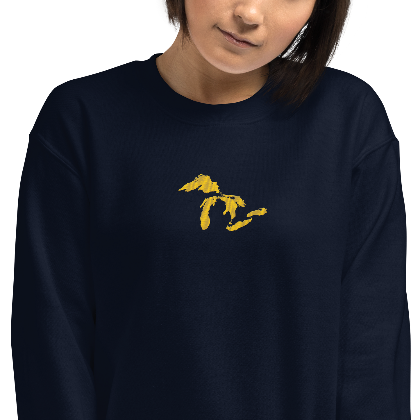 Great Lakes Sweatshirt | Unisex Standard - Maize Emb.