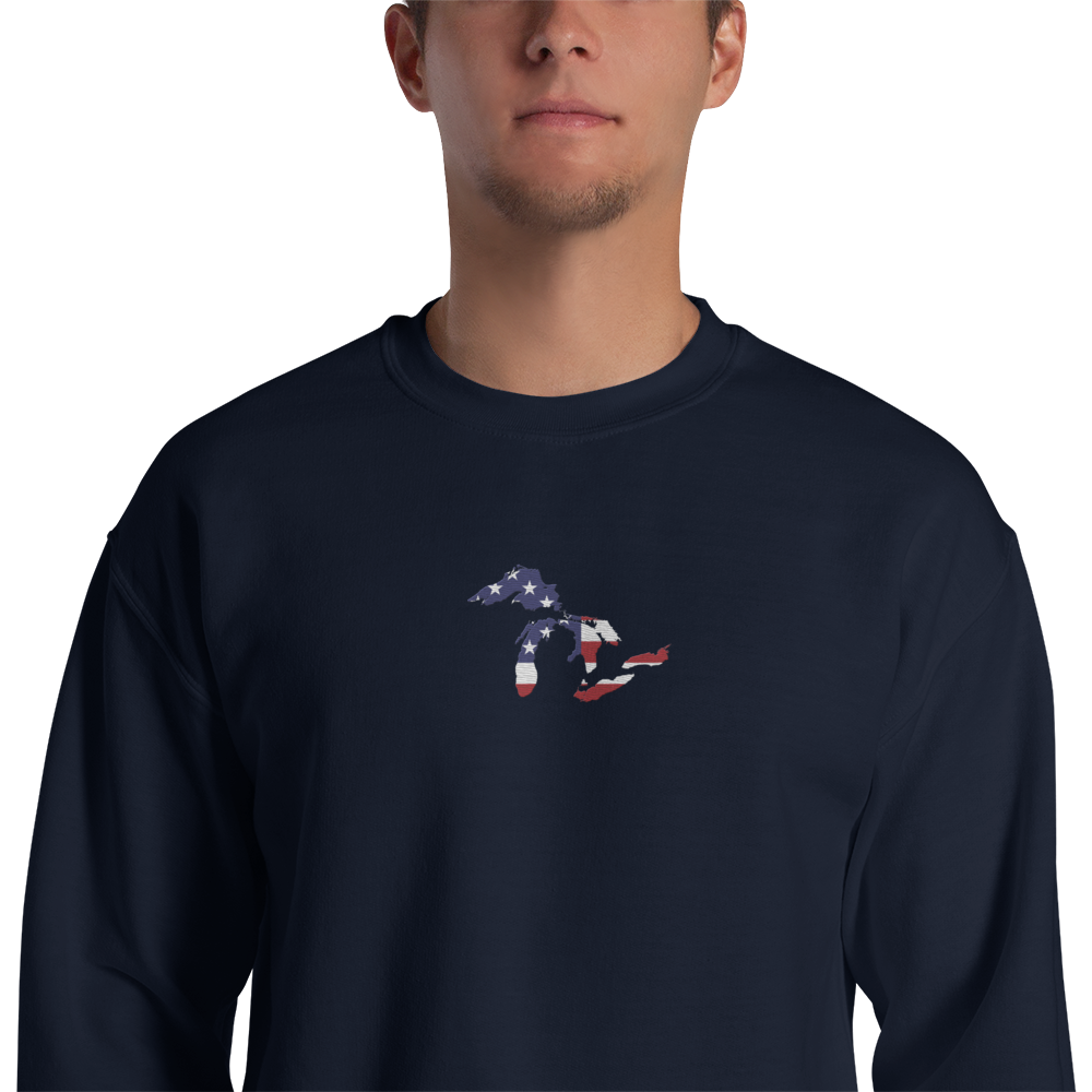 Great Lakes Sweatshirt | Unisex Standard - Patriotic Emb.