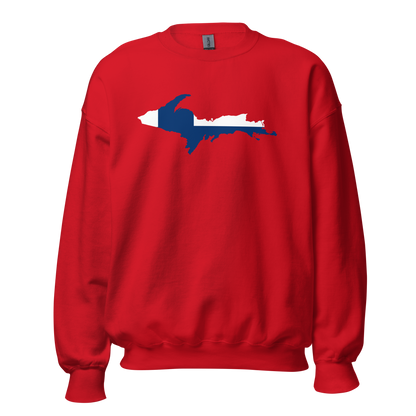 Michigan Upper Peninsula Sweatshirt (w/ UP Finland Outline) | Unisex Standard