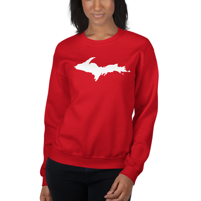 Michigan Upper Peninsula Sweatshirt (w/ UP Outline) | Unisex Standard