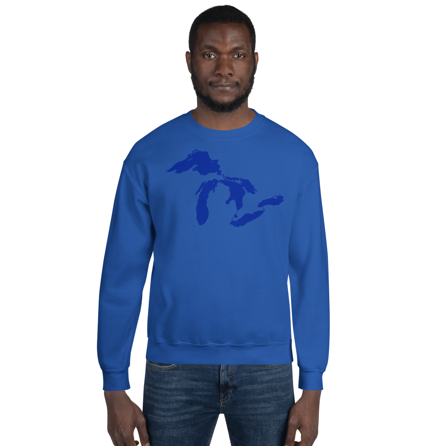 Great Lakes Sweatshirt | Unisex Standard - Bourbon Blue