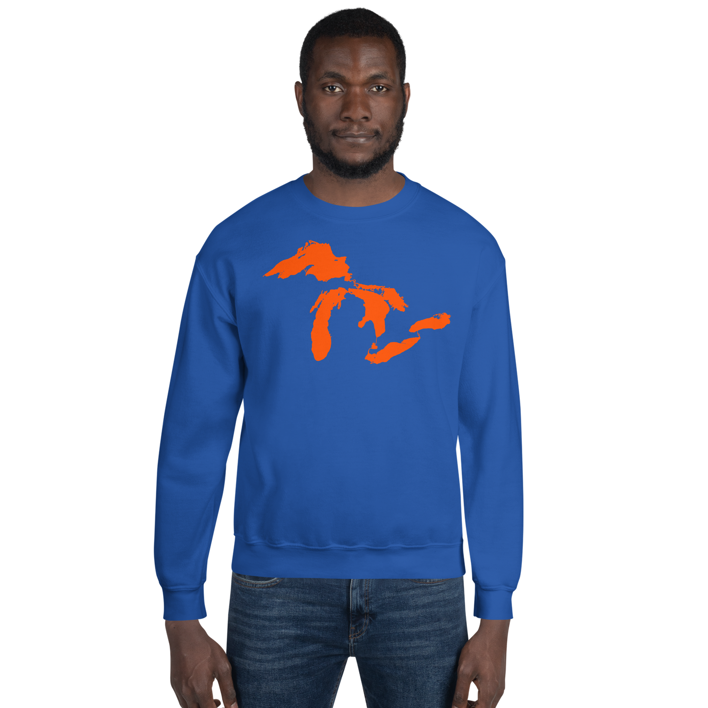 Great Lakes Sweatshirt | Unisex Standard - Holland Orange