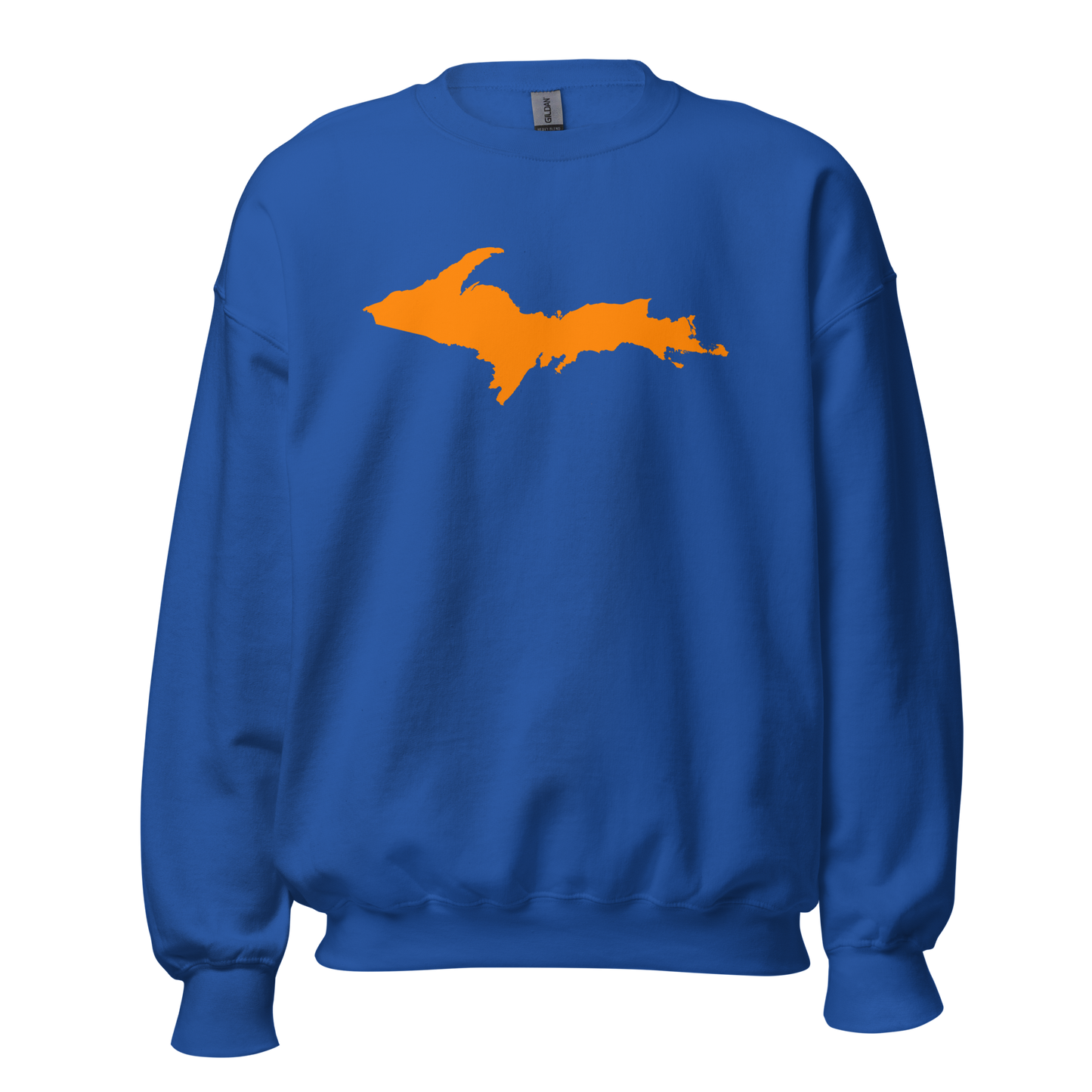 Michigan Upper Peninsula Sweatshirt (w/ Orange UP Outline) | Unisex Standard