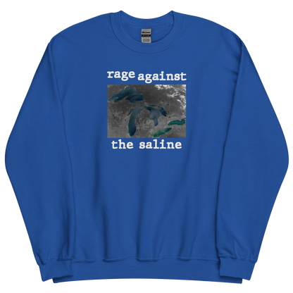 Great Lakes 'Rage Against the Saline' Sweatshirt | Unisex Standard