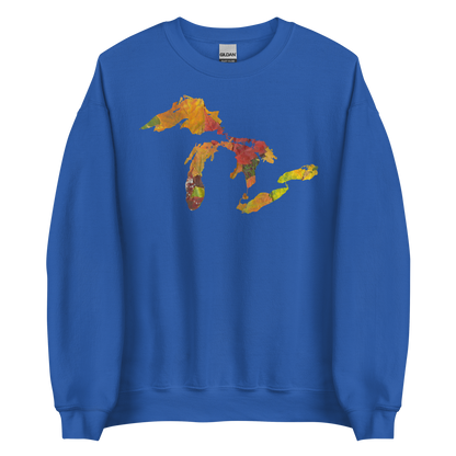 Great Lakes Sweatshirt | Unisex Standard - Fall Leaves Edition