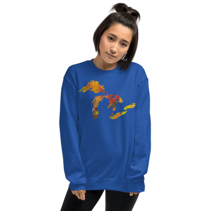 Great Lakes Sweatshirt | Unisex Standard - Fall Leaves Edition